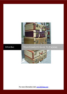 B For Bag complete guide to packing front cover
