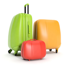 Luggage different sizes