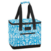 Blue picnic bag