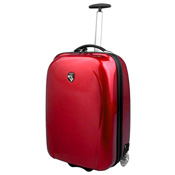 Heys Xcase red wheeled luggage